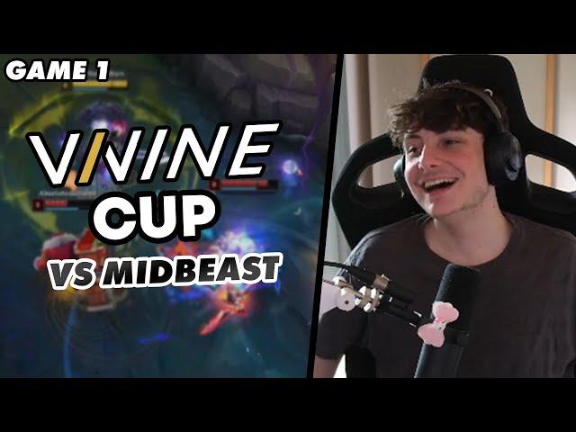 CONTENT RUN BEGINNT! | VININE CUP Team Noway vs Team Midbeast