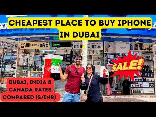 iPhone 14, iPhone 14 Pro Max, iPhone 13 Prices Compared- Dubai Apple Store vs Bur Dubai