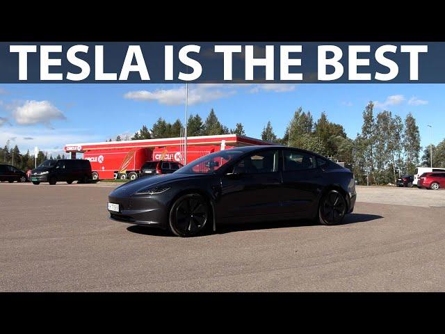 Tesla Model 3 LR Highland range test