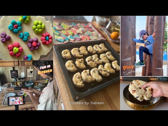 Rang Barangay mazayGot InjuredMoon Biscuits & Flower Cookies Alhamdullilah️Cooked by Sabeen