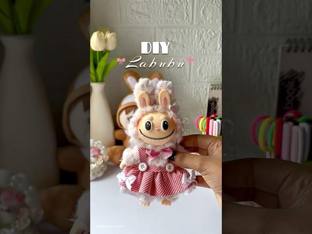 DIY Labubu doll #shorts #viralshort #labubu  #diydolls #dollmaking #craftideas #handmade