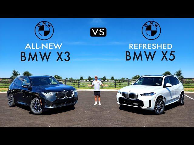 LUXURY BEST SELLERS! -- 2025 BMW X3 vs. 2025 BMW X5: Comparison