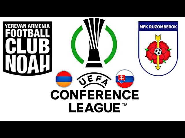 Noah 3-0 Ružomberok | CONFERENCE LEAGUE 2024/25