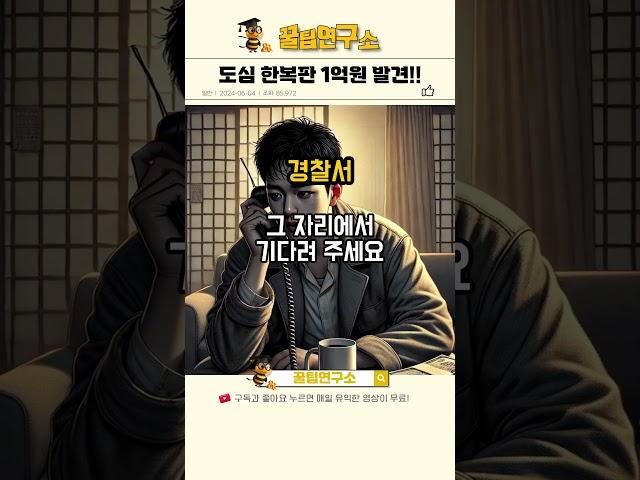 10 Million Won Found in the Heart of the City! Shocking Twist Revealed! #Emergency #Mystery