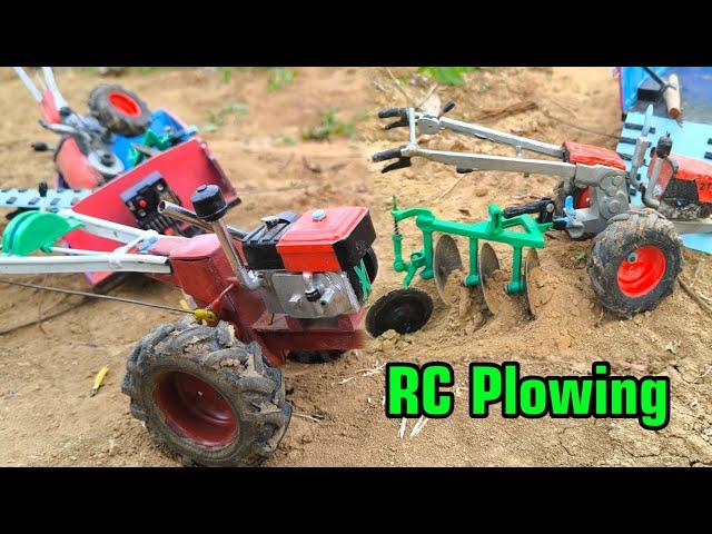 Driving RC Tractor Go To Plow The Fields, |RC Tractor Plowing|