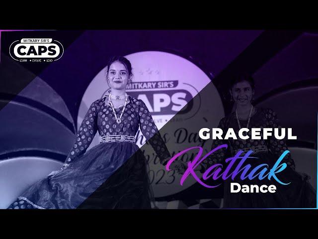 Elegant Kathak Dance by Our Talented Female Students | CAPS Academy