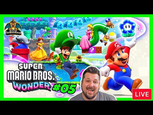 Super Mario Bros. Wonder #05 | 1st Time Playing | Nerd Realm Playthrough