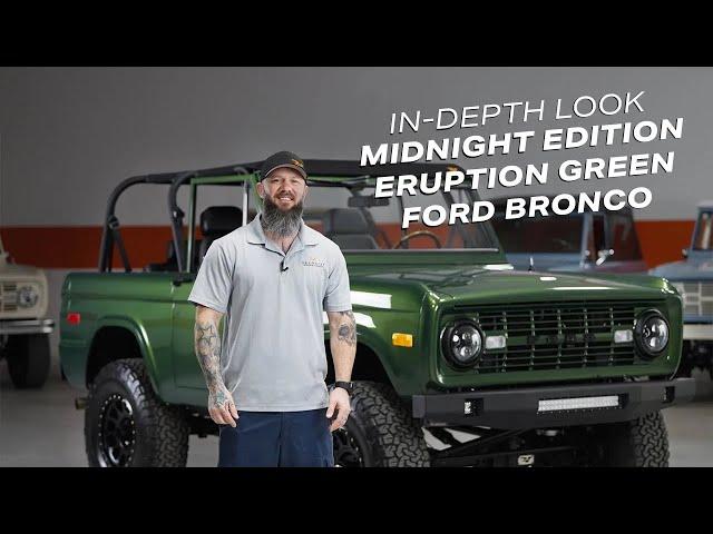 1974 Eruption Green Midnight Edition Bronco - In-Depth Look