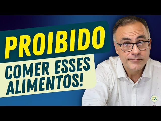 OS 5 PIORES ALIMENTOS QUE INFLAMAM O SEU CORPO