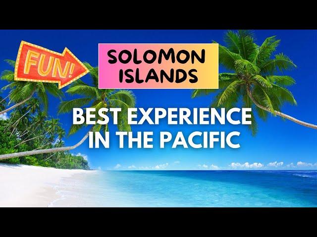 SOLOMON ISLANDS: Forgotten WW2 Japanese cannons in New Georgia