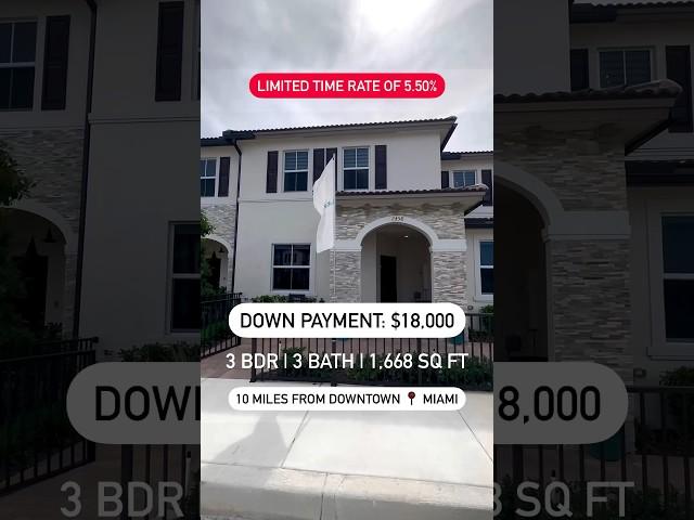 New construction townhouse for sale in South Florida #realtor #realestate #hometour #miamirealtor