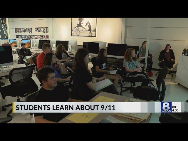 Students in Victor learn about 9/11 through journalism