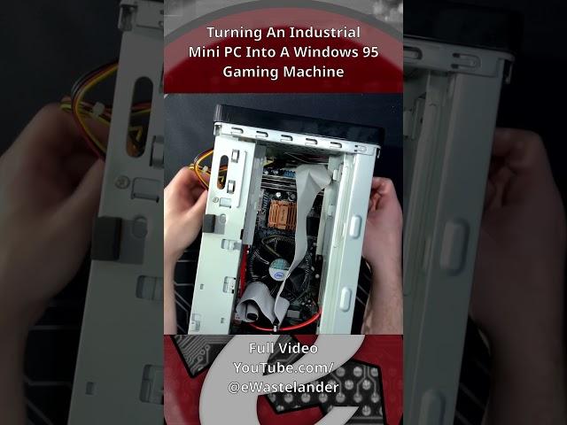 Turning An Industrial Mini PC Into A Windows 95 Gaming Machine #PC #Windows95 #Retrotech