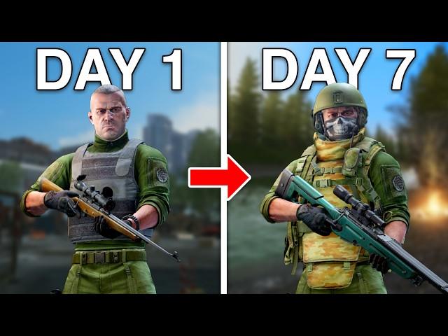 My First 7 Days as a Sniper in the NEW Tarkov Wipe