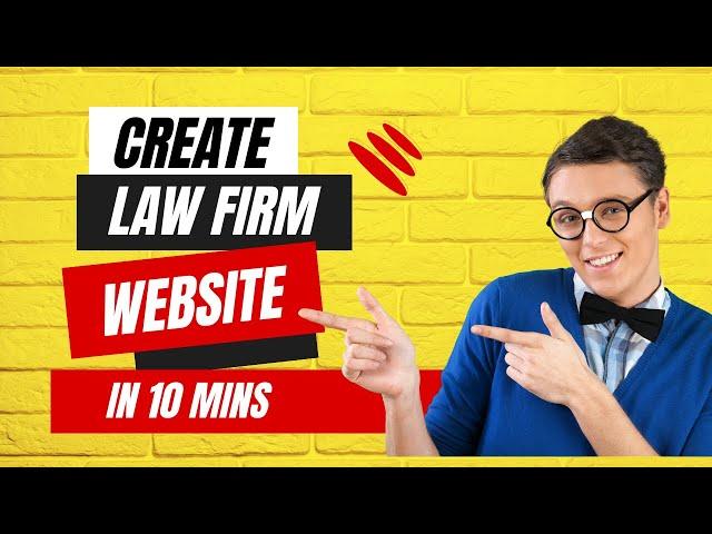 How to Create Lawyer Website Without Coding 2024