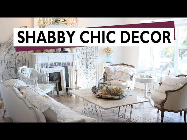 Shabby Chic Interior Design Style || Modern take on this awesome decor style!