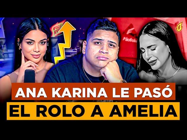 MATALLUVIA MANDA FUEGO A AMELIA ALCÁNTARA “DICE ESTÁ APAGADA Y QUE ANA KARINA LE PASÓ EL ROLO”