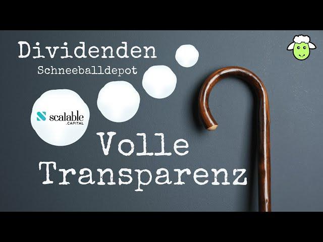 1900 Euro Depot | Transparenz im Dividendenschneeballdepot