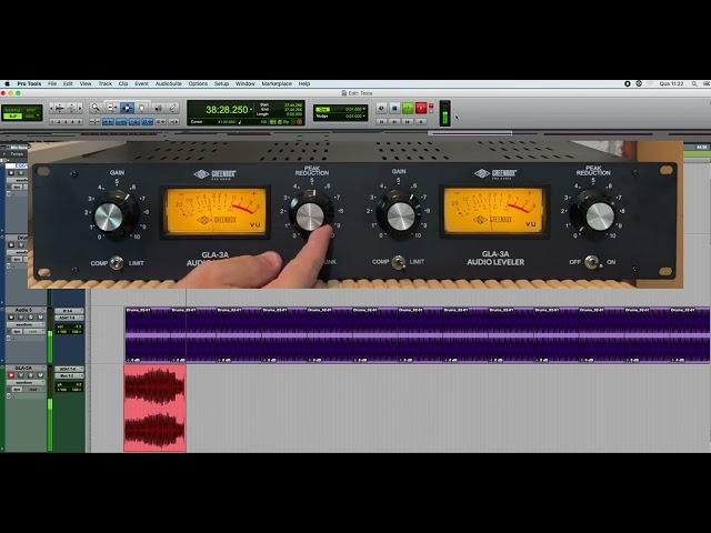Review Compressor GLA-3A Greenbox - Stereo Drums