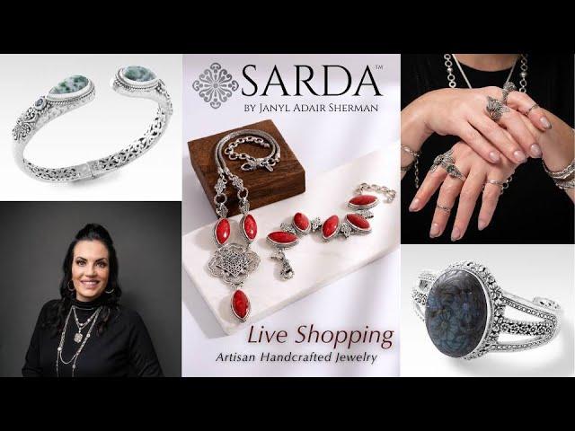 SARDA Live July 26th, 2024 - Sterling Silver & Gemstone Jewelry With Designer Janyl Sherman