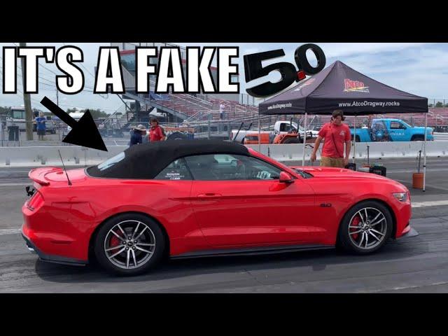 WE SNUCK AN ECOBOOST MUSTANG INTO A COYOTE SHOOTOUT RACE!