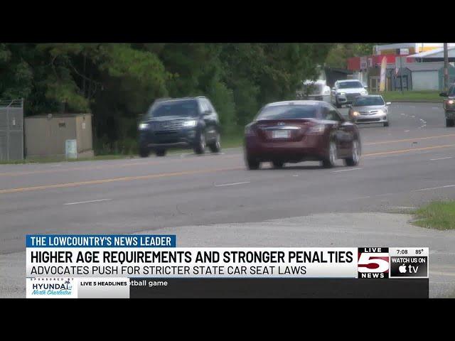VIDEO: Child safety advocates push for stricter SC child passenger laws