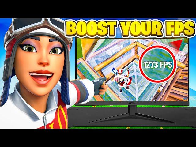 How To BOOST Your FPS in Fortnite Season 4 (ULTIMATE GUIDE)