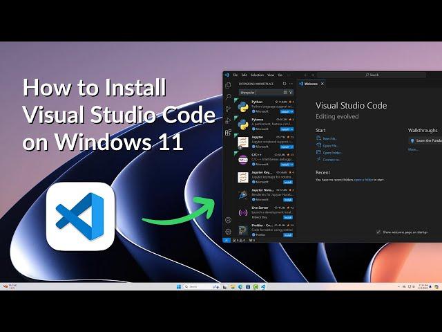 How to Download and Install Visual Studio Code on Windows 11