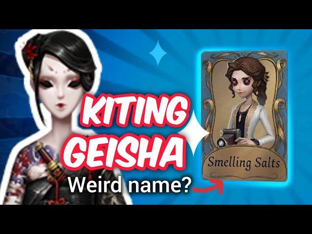 KITING GEISHA w/ Newest Journalist Skin Smelling Salts (weird name?) Identity V Legendary Rank