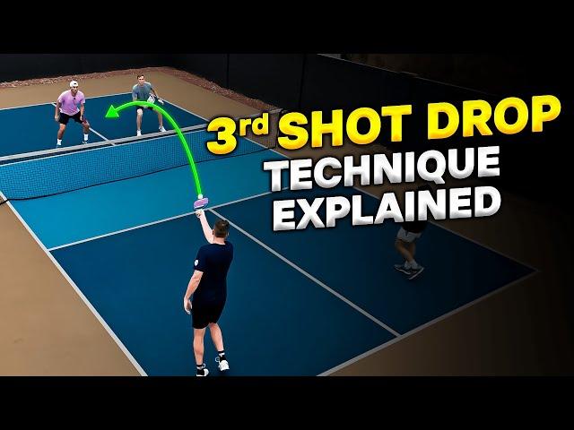 How to Hit a 3rd Shot Drop in Pickleball