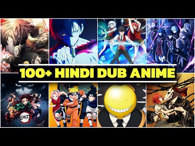 Top 106 Best Anime Series in Official Hindi Dubbed | Anime Series in Hindi | Factolish