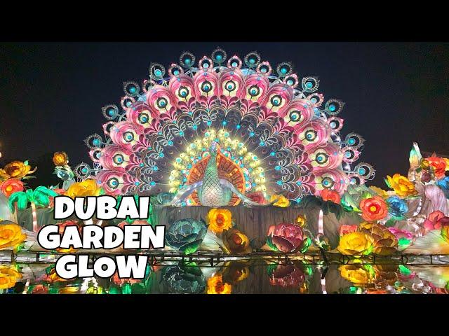 DUBAI GARDEN GLOW | LARGEST GLOW IN THE DARK GARDEN | MAE LG