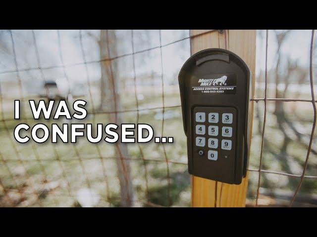 Installing Wireless Keypad for Mighty Mule Gate | A little confusing...