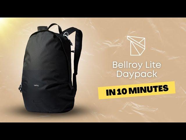 Checking out the BELLROY LITE DAYPACK