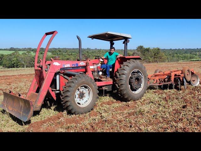 MASSEY FERGUSON 292  INTERCOOLER COM GRADE DE 16X28!!!DICAS TOPS DE OPERAÇÃO E PRODUTIVIDADE!!!