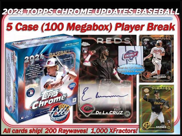 2024 Topps Chrome Update (100 Megabox) Player Break #5 eBay 12/09/24