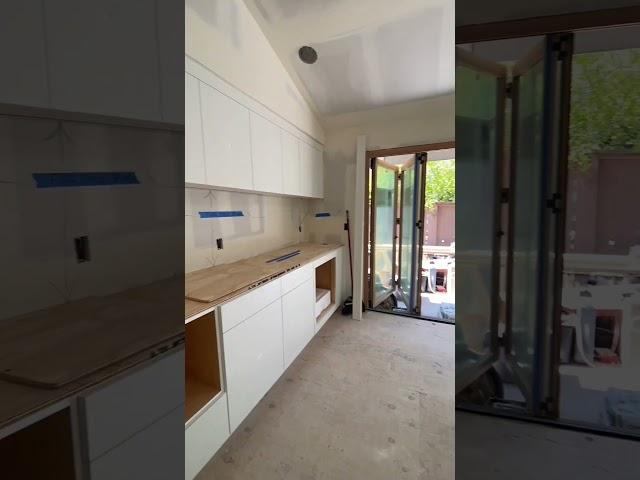 Garage Conversion: Kitchen and Living Room