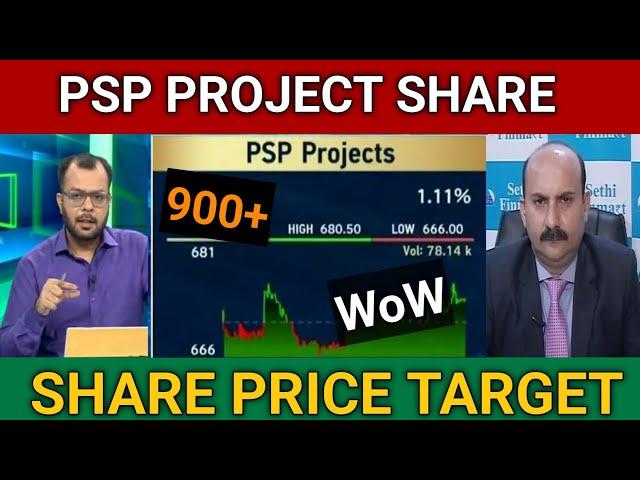 PSP Project Share Latest News Today Today | PSP Project Share Price Target 