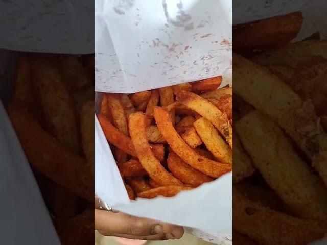 Hot&spicy french fries  just ₹50 only | Sneha priya #foodie #foodvlog #foodshorts #youtubeshorts