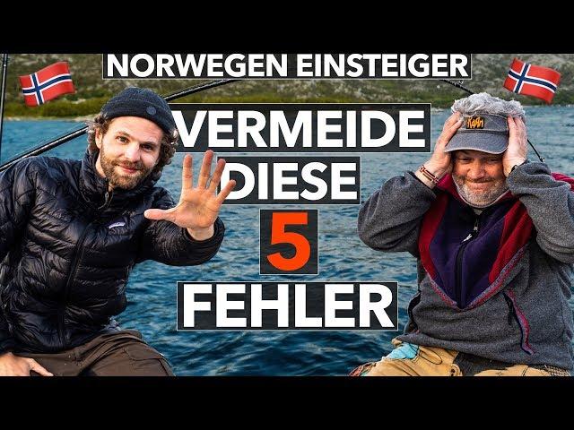 5 häufigsten FEHLER von NORWEGEN-ANGLERN | mit RAINER KORN