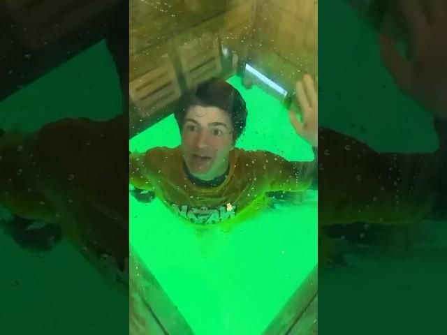 Boy Gets Stuck Underwater #shortsvideo