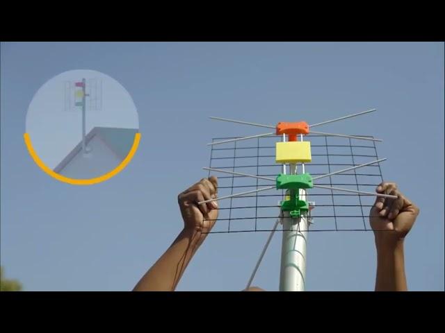 How to install GOtv antenna