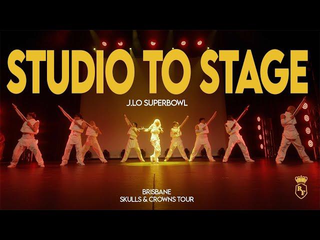 J.LO SUPERBOWL IN BRISBANE | STUDIO TO STAGE