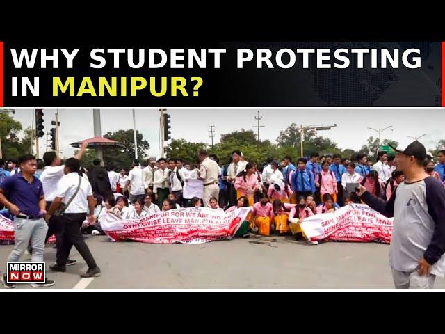 Manipur Ethnic Violence: Massive Student Protest In Imphal Over Drone And Missile Attacks | Top News