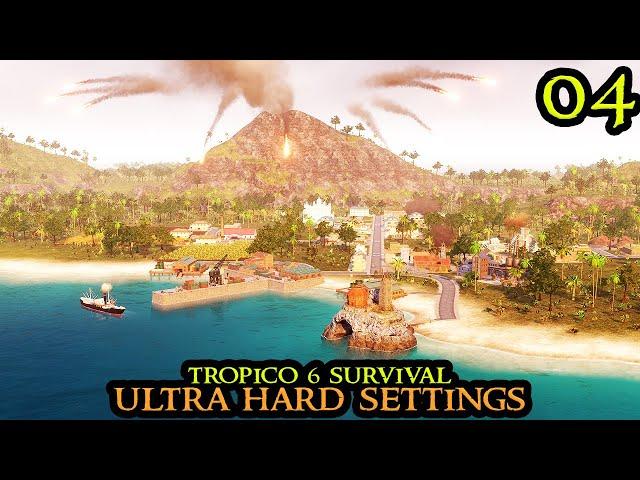 Tropico 6 EXTREME - METEOR SHOWER - City Builder Survival Part 04