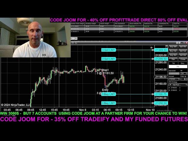 3000$ Giveaway! Automated Trading Tradeify - No Human - I will Be On At 9AM EST To Answer Questions