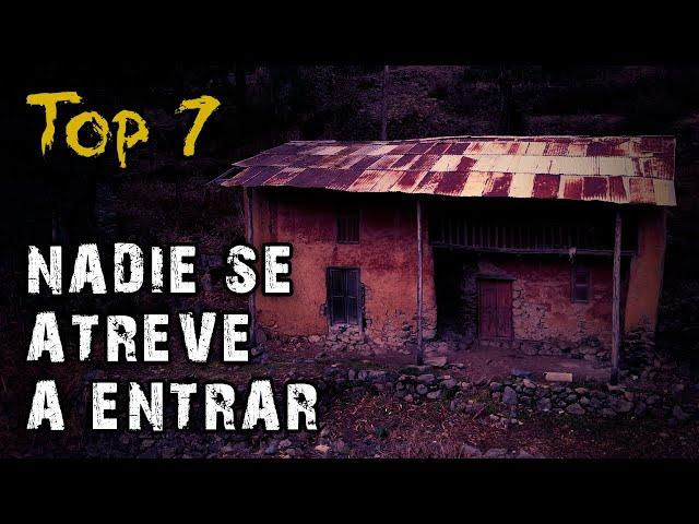 Top 7 CASAS Más EMBRUJADAS de LATINOAMÉRICA que NUNCA DEBES EXPLORAR