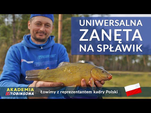 Uniwersalna zanęta na SPŁAWIK Łowienie z REPREZENTANTEM POLSKI Pawłem Wlazło! AKADEMIAROBINSONA#14