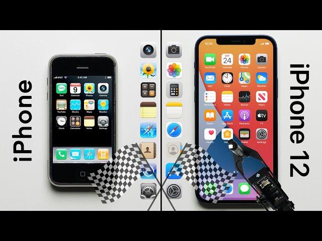 Original iPhone vs. iPhone 12 Speed Test