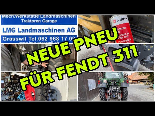 Alliance Pneus für Fendt 311